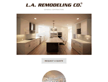 Tablet Screenshot of laremodelingco.com